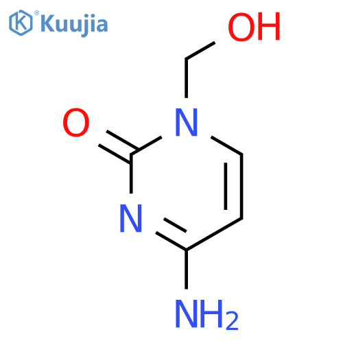 2(1H)-Pyrimidinone, 4-amino-1-(hydroxymethyl)- structure