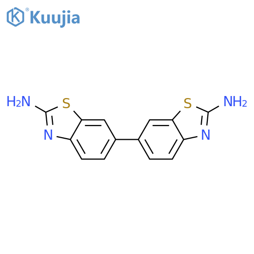 [6,6'-Bibenzothiazole]-2,2'-diamine structure