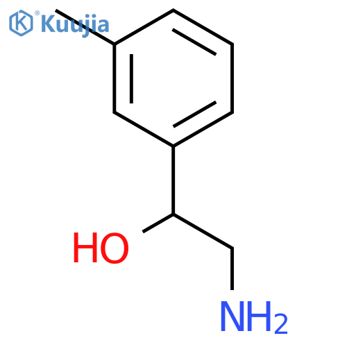 2-amino-1-(3-methylphenyl)ethanol structure