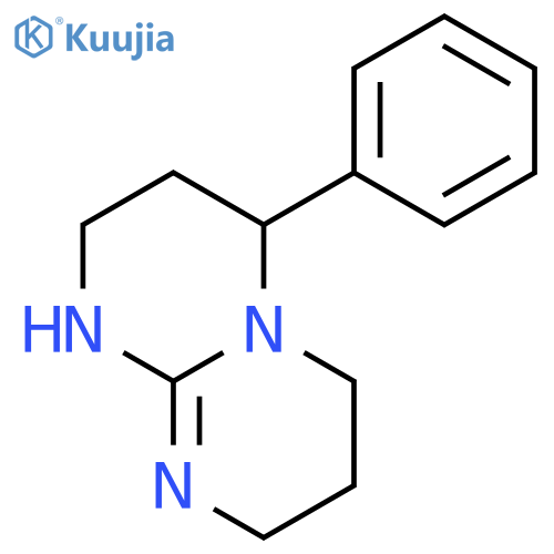 2H-Pyrimido[1,2-a]pyrimidine, 1,3,4,6,7,8-hexahydro-4-phenyl- structure