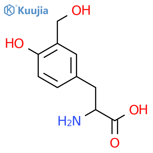 3-(hydroxymethyl)tyrosine structure