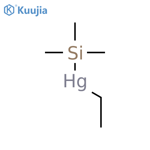 Mercury, ethyl(trimethylsilyl)- structure