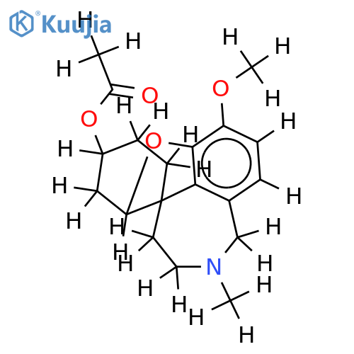 3-acetoxy-1,2-dihydrogalanthamine structure