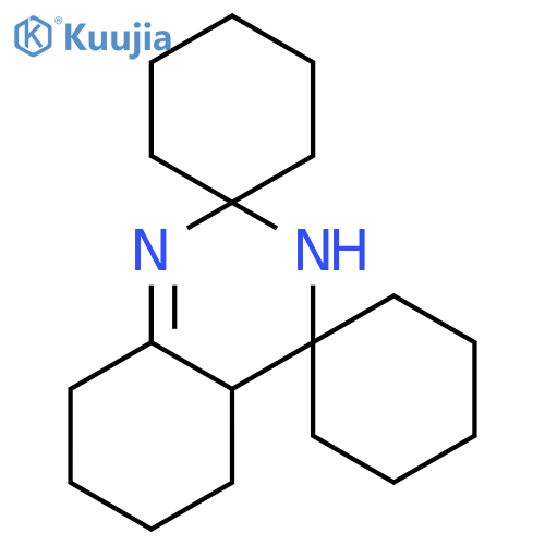 5',6',7',8'-tetrahydro-4a'H-dispiro[cyclohexane-1,2'-quinazoline-4',1''-cyclohexane] structure