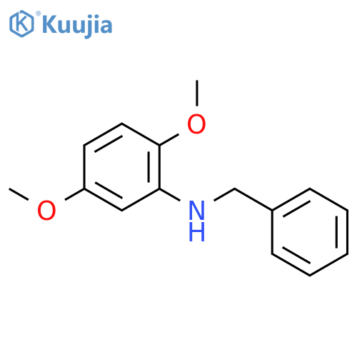 Benzenemethanamine,N-(2,5-dimethoxyphenyl)- structure