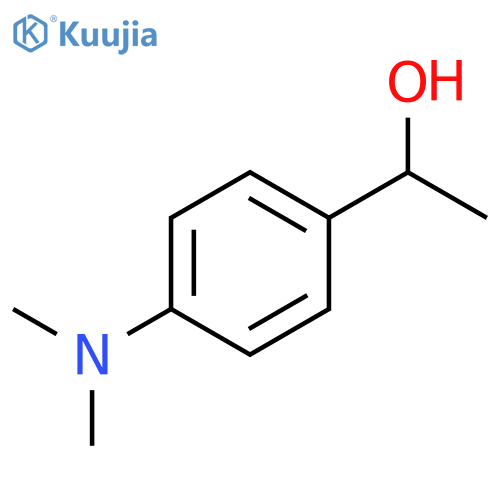 1-[4-(dimethylamino)phenyl]ethanol structure