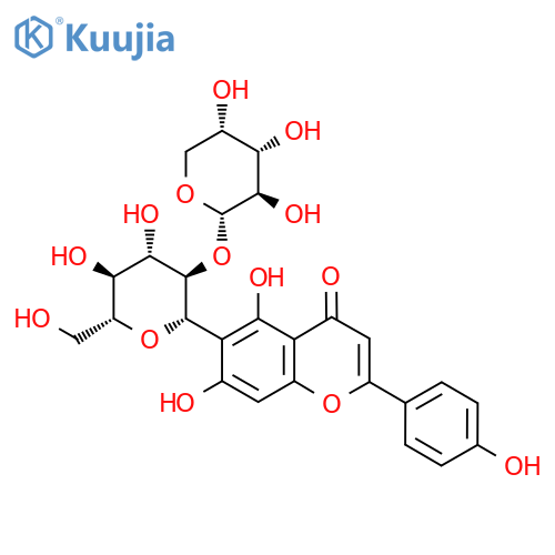 Isovitexin 2''-O-arabinoside structure