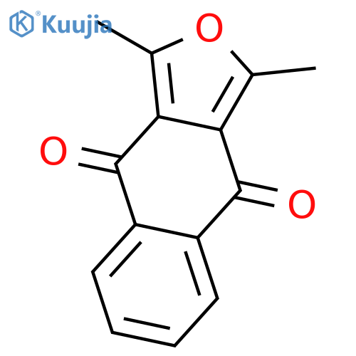 1,3-dimethylnaphtho[2,3-c]furan-4,9-dione structure