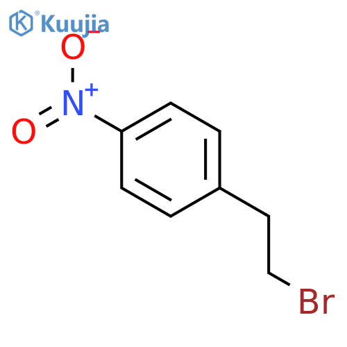 1-(2-bromoethyl)-4-nitrobenzene structure