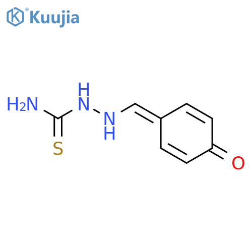 [(4-oxocyclohexa-2,5-dien-1-ylidene)methylamino]thiourea structure
