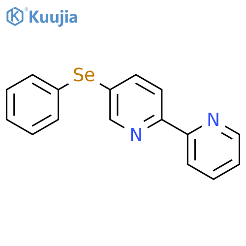 2,2'-Bipyridine, 5-(phenylseleno)- structure
