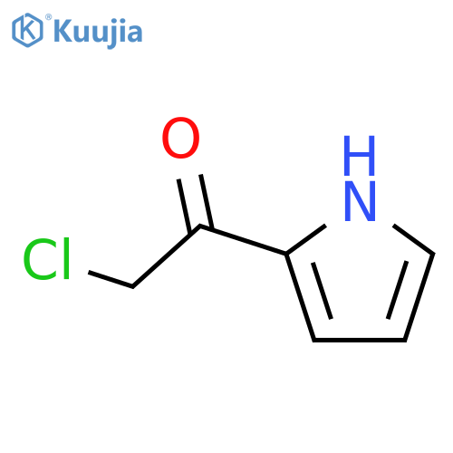 2-chloro-1-(1H-pyrrol-2-yl)ethan-1-one structure