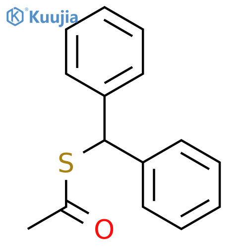 DIPHENYLMETHANETHIOL ACETATE 98 structure