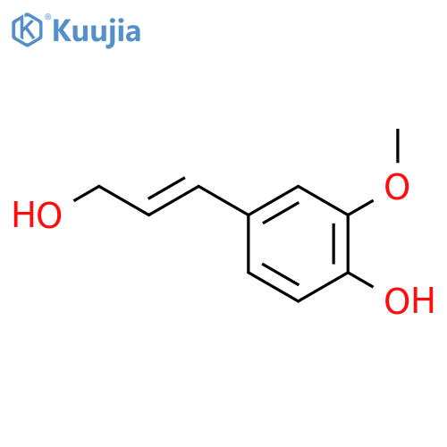 Phenoxy, 4-(3-hydroxy-1-propenyl)-2-methoxy- structure
