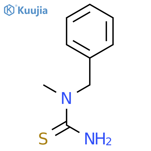 N-benzyl-N-methylthiourea structure