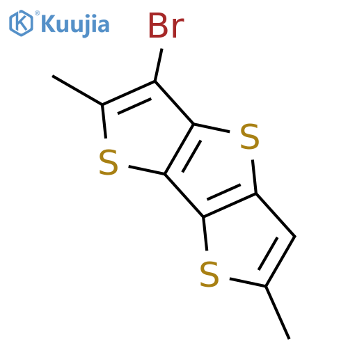 Dithieno[3,2-b:2',3'-d]thiophene, 3-bromo-2,6-dimethyl- structure