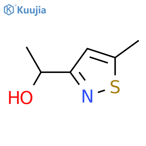 3-Isothiazolemethanol, alpha,5-dimethyl- (9CI) structure