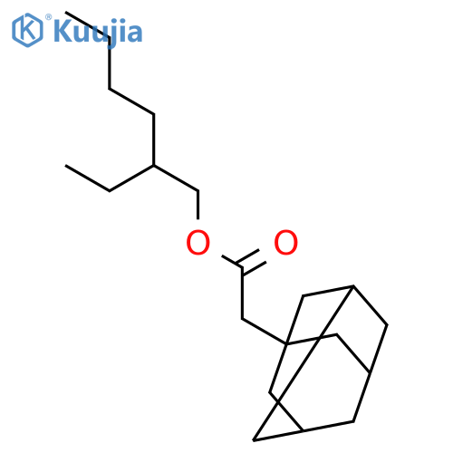 TRICYCLO[3.3.1.13,7]DECANE-1-ACETIC ACID, 2-ETHYLHEXYL ESTER structure