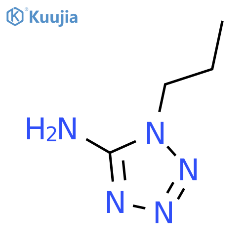 1-propyltetrazol-5-amine structure