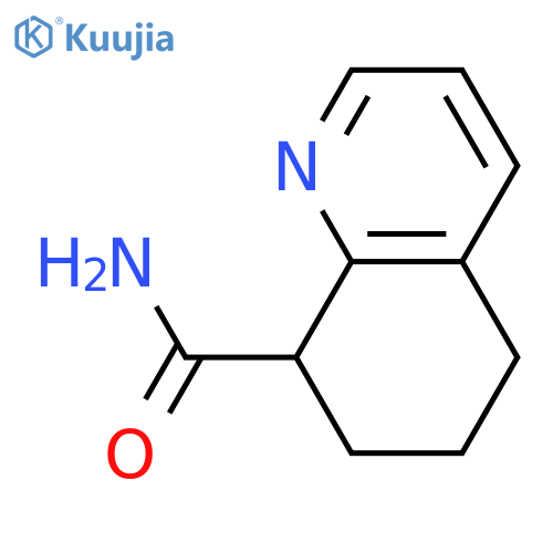5,6,7,8-tetrahydro-8-Quinolinecarboxamide structure