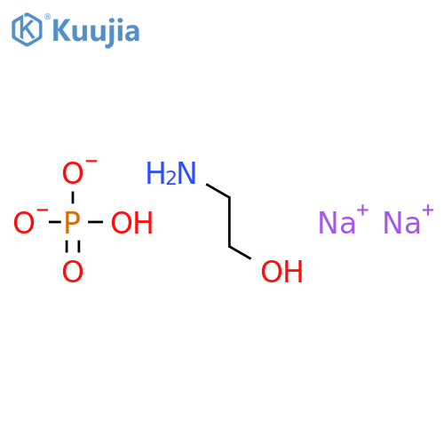 disodium; 2-aminoethanol; hydroxy-dioxido-oxo-phosphorane structure