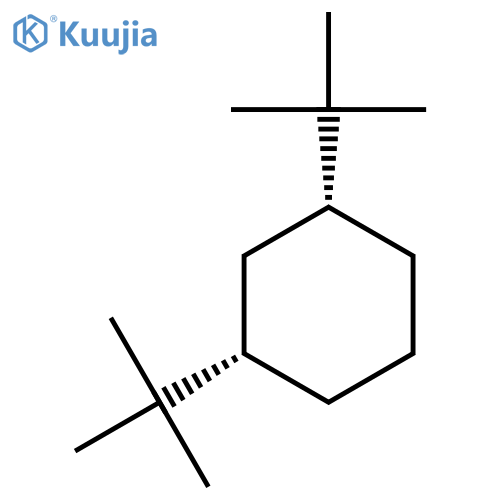 Cyclohexane, 1,3-bis(1,1-dimethylethyl)-, cis- structure