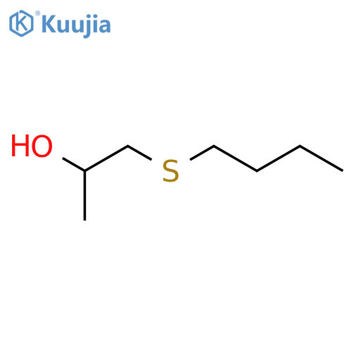 1-butylsulfanylpropan-2-ol structure