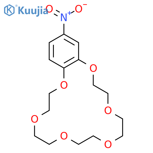 4-Nitrobenzo-18-crown-6 structure