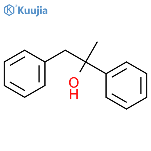Benzeneethanol, a-methyl-a-phenyl- structure