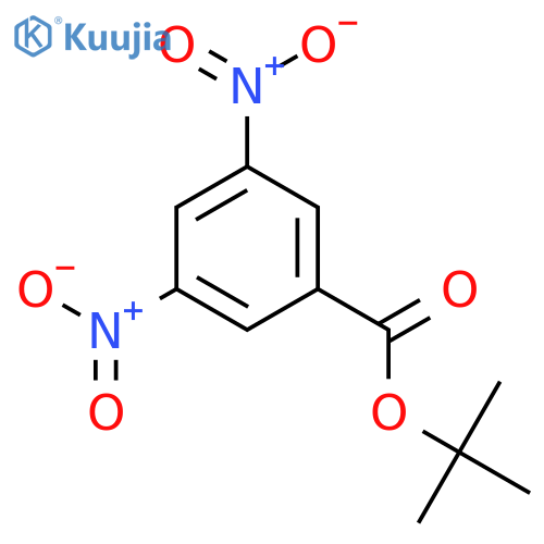 tert-butyl 3,5-dinitrobenzoate structure