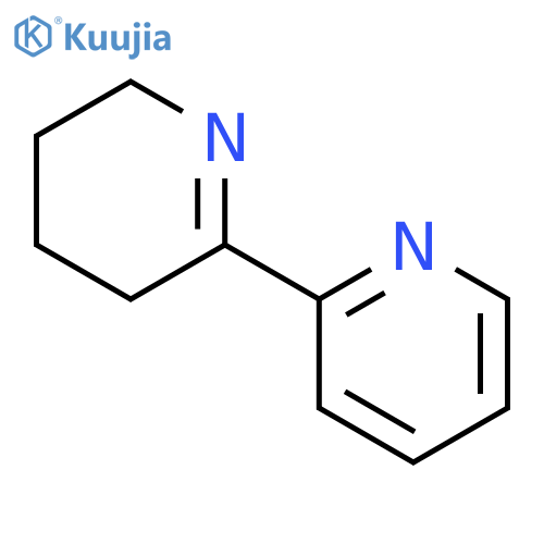2-(3,4,5,6-Tetrahydropyridin-2-yl)pyridine structure