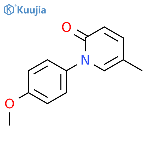 5-methyl-1-(4-methoxylphenyl)-2-(1H)-pyridone structure