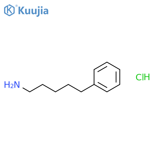 5-phenylpentan-1-amine hydrochloride structure