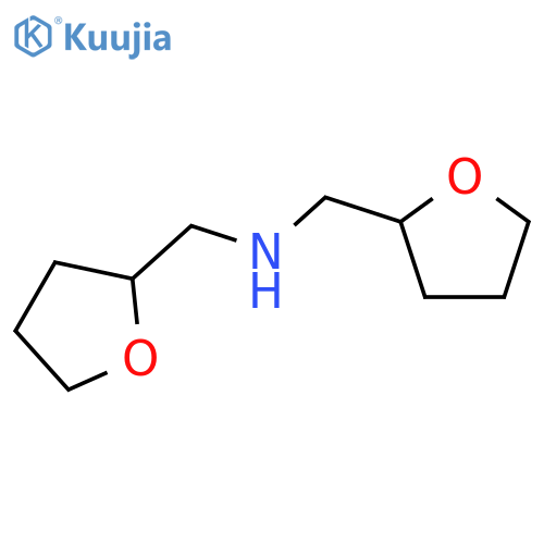 bis[(oxolan-2-yl)methyl]amine structure