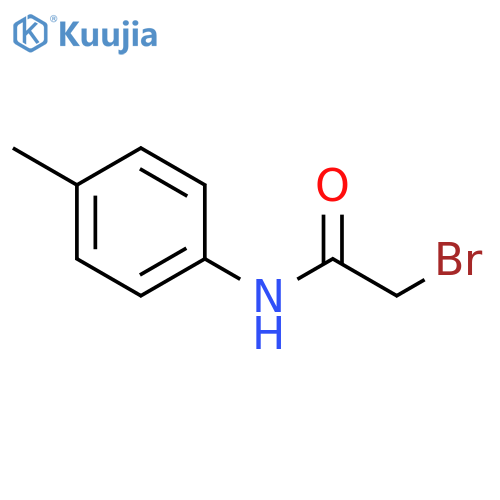 2-Bromo-N-(4-methylphenyl)acetamide structure