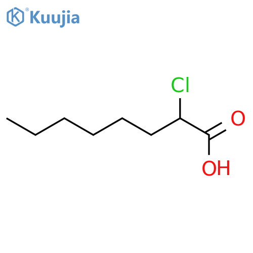 Octanoic acid, 2-chloro- structure