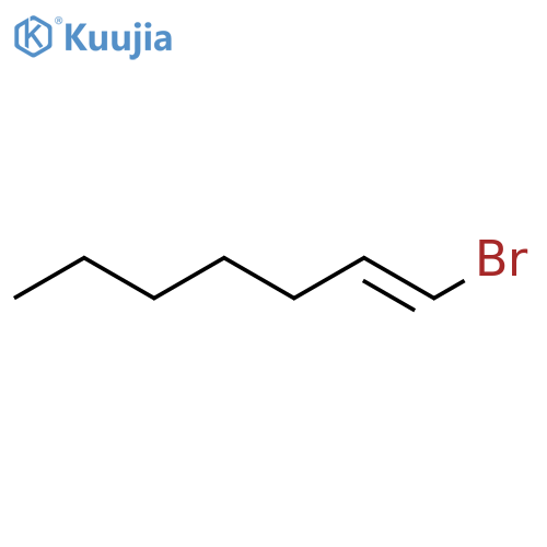 1-Heptene, 1-bromo-, (E)- structure
