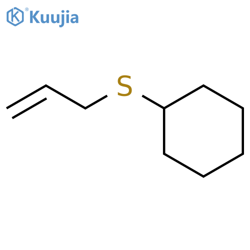 Cyclohexane, (2-propenylthio)- structure