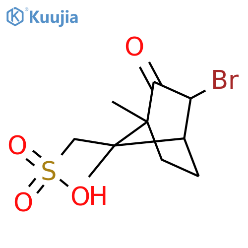 (+)-3-Bromo-8-camphorsulfonic Acid structure