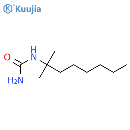 Urea,N-(1,1-dimethylheptyl)- structure