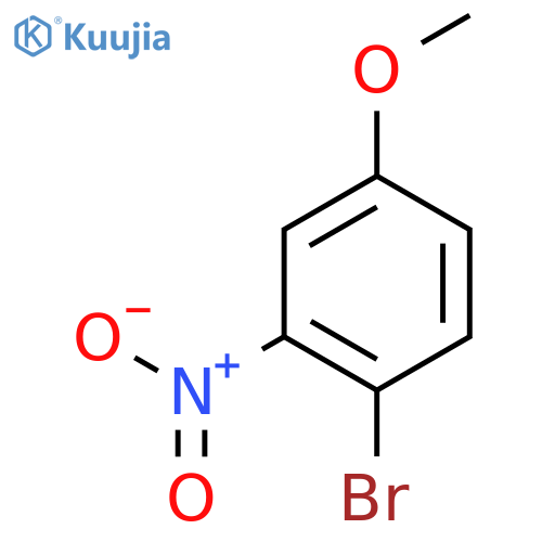 4-Bromo-3-nitroanisole structure