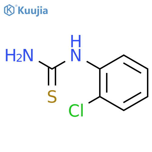 1-(2-Chlorophenyl)-2-thiourea structure