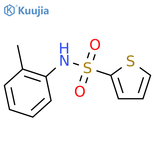 2-Thiophenesulfonamide, N-(2-methylphenyl)- structure