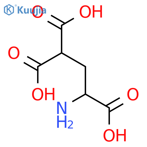 1,1,3-Propanetricarboxylicacid, 3-amino- structure