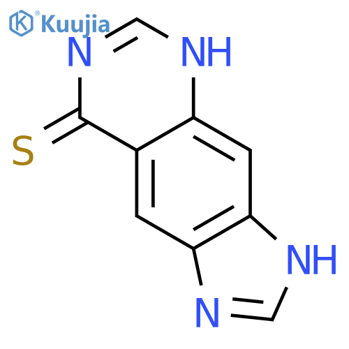 1,5-dihydroimidazo[4,5-g]quinazoline-8-thione structure