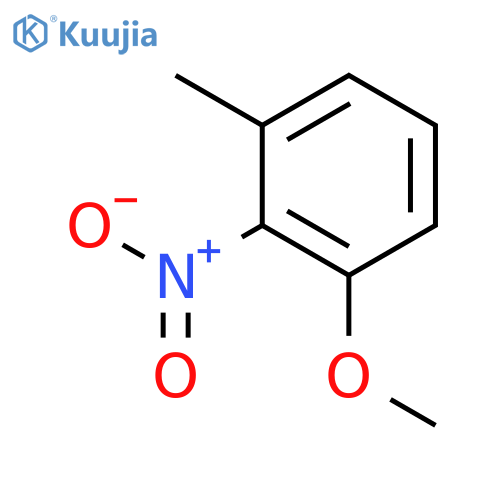 1-methoxy-3-methyl-2-nitrobenzene structure