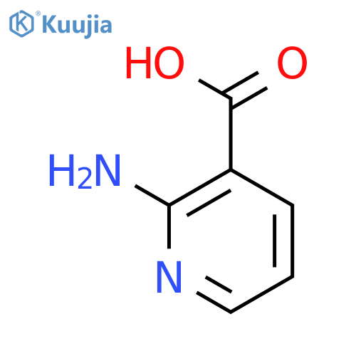 2-aminopyridine-3-carboxylic acid structure