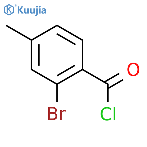 2-Bromo-4-methyl-benzoyl Chloride structure