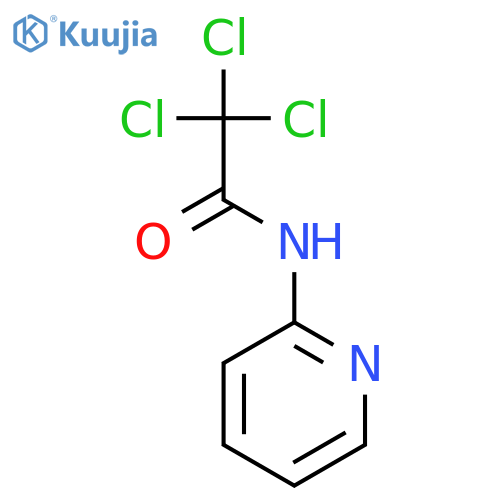 Acetamide, 2,2,2-trichloro-N-2-pyridinyl- structure