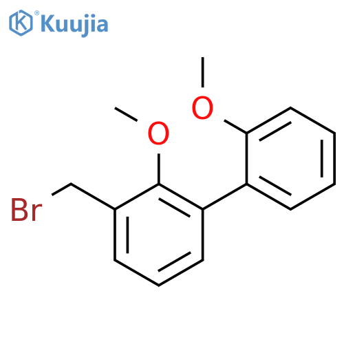 1,1'-Biphenyl, 3-(bromomethyl)-2,2'-dimethoxy- structure